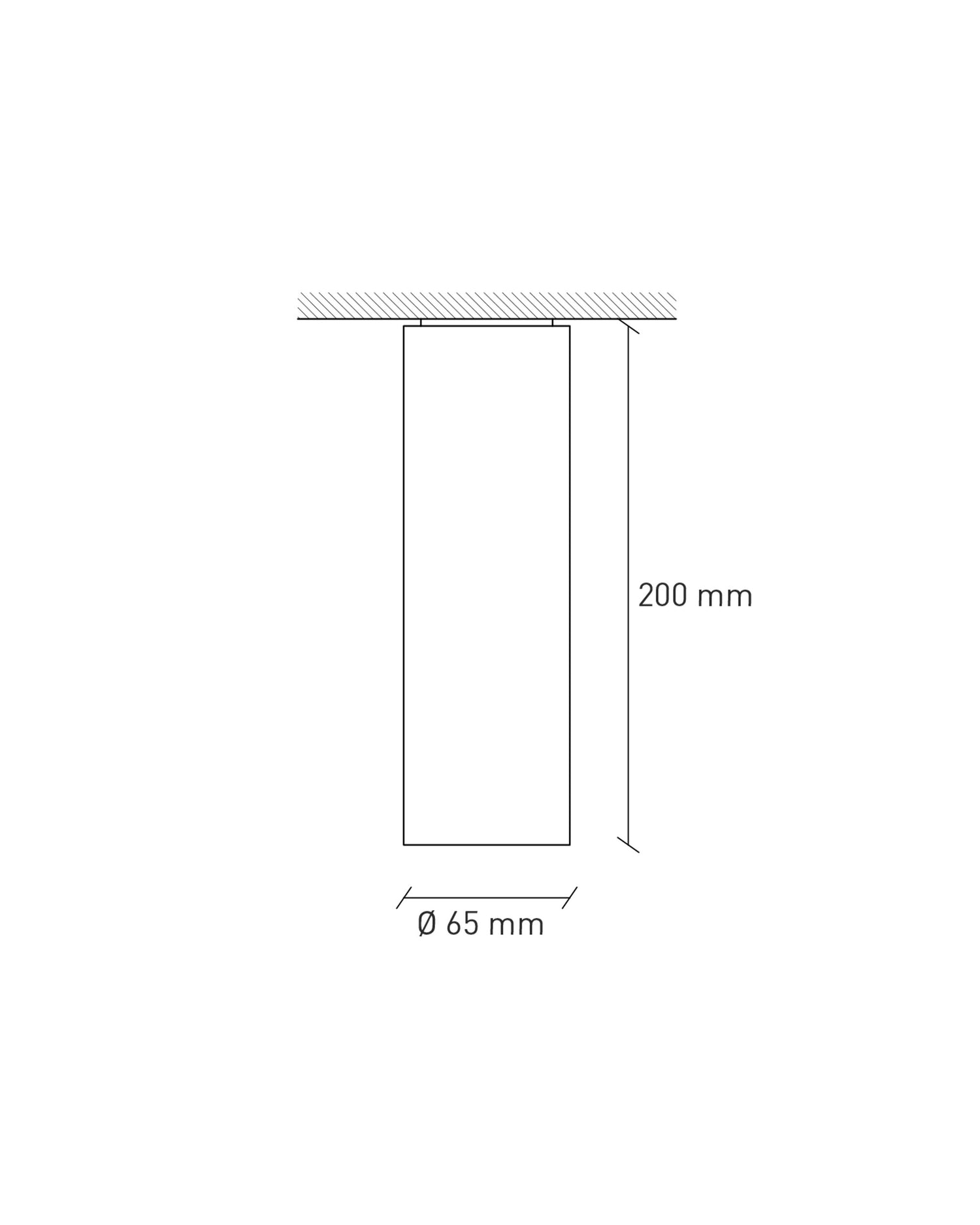 Cromia ceiling lamp - 20 cm