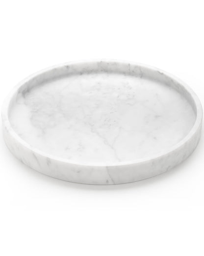 Ti prendo io - Large white Carrara marble container