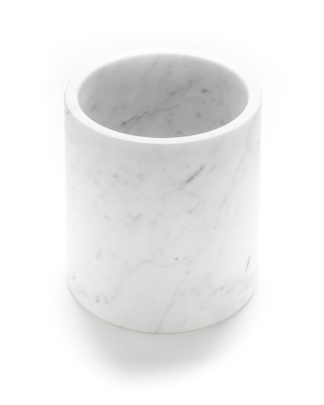 Sbocciamo – Bottle cooler in white Carrara marble