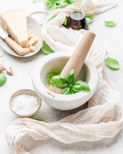 Non solo pesto - Mortaio MarmoLove Originale